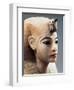 Ancient Egyptian Painted Alabaster Head from Treasure of Tutankhamen-null-Framed Giclee Print