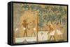 Ancient Egyptian Painting, 1936-Nina M. Davies-Framed Stretched Canvas