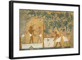 Ancient Egyptian Painting, 1936-Nina M. Davies-Framed Giclee Print