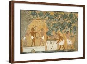 Ancient Egyptian Painting, 1936-Nina M. Davies-Framed Giclee Print