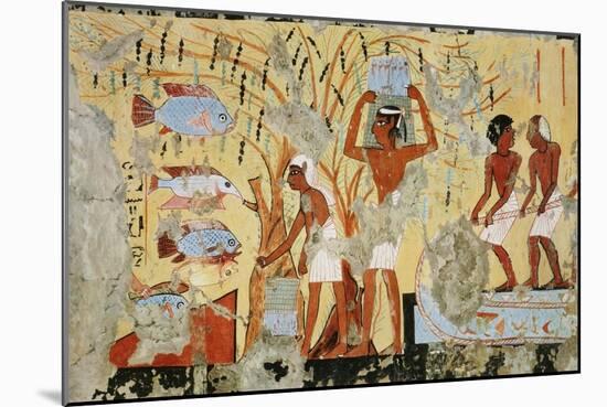 Ancient Egyptian Painting, 1936-Nina M. Davies-Mounted Giclee Print