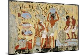 Ancient Egyptian Painting, 1936-Nina M. Davies-Mounted Giclee Print