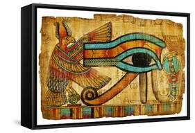 Ancient Egyptian Papyrus-Maugli-l-Framed Stretched Canvas