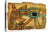 Ancient Egyptian Papyrus-Maugli-l-Stretched Canvas