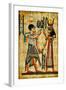 Ancient Egyptian Papyrus-Maugli-l-Framed Art Print