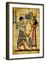 Ancient Egyptian Papyrus-Maugli-l-Framed Art Print