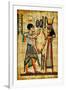 Ancient Egyptian Papyrus-Maugli-l-Framed Art Print