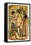 Ancient Egyptian Papyrus-Maugli-l-Framed Stretched Canvas