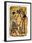 Ancient Egyptian Papyrus-Maugli-l-Framed Art Print