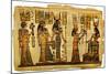 Ancient Egyptian Parchment-Maugli-l-Mounted Art Print