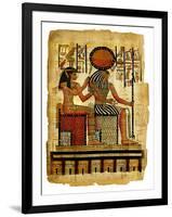 Ancient Egyptian Parchment-Maugli-l-Framed Art Print