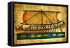 Ancient Egyptian Parchment-Maugli-l-Framed Stretched Canvas