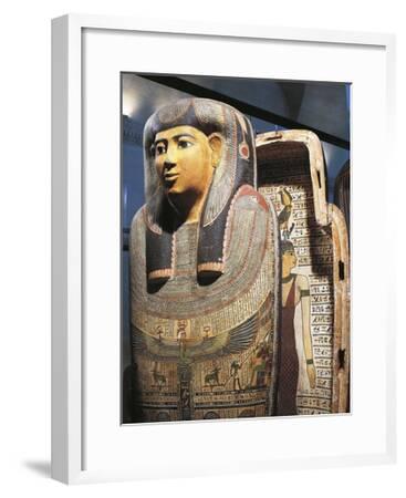 Ancient Egyptian Sarcophagus of Woman Named Udjarenes
