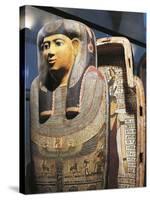 Ancient Egyptian Sarcophagus of Woman Named Udjarenes-null-Stretched Canvas