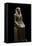 Ancient Egyptian Sculpture Representing the Divinity Iwnit-null-Framed Stretched Canvas