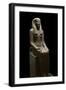 Ancient Egyptian Sculpture Representing the Divinity Iwnit-null-Framed Photographic Print