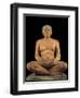 Ancient Egyptian Statue of Seated Scribe-null-Framed Photographic Print