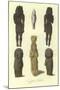 Ancient Egyptian Statues or Figurines-null-Mounted Giclee Print