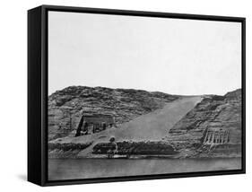 Ancient Egyptian Temples, Egypt, 1852-Maxime Du Camp-Framed Stretched Canvas