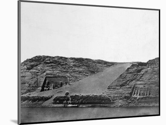 Ancient Egyptian Temples, Egypt, 1852-Maxime Du Camp-Mounted Giclee Print