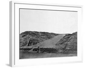 Ancient Egyptian Temples, Egypt, 1852-Maxime Du Camp-Framed Giclee Print