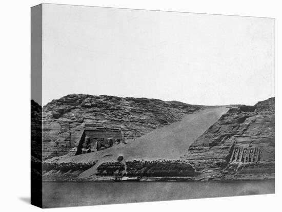 Ancient Egyptian Temples, Egypt, 1852-Maxime Du Camp-Stretched Canvas