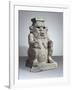 Ancient Egyptian Terracotta Figurine of God Bes-null-Framed Giclee Print