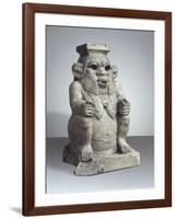 Ancient Egyptian Terracotta Figurine of God Bes-null-Framed Giclee Print