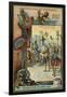 Ancient Egyptian Warriors Saluting their King-null-Framed Giclee Print