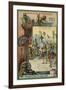 Ancient Egyptian Warriors Saluting their King-null-Framed Giclee Print