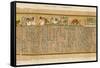 Ancient Egyptian Writing-E.a. Wallis Budge-Framed Stretched Canvas
