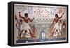 Ancient Egyptians Hunting Wildfowl with Throwing Sticks-null-Framed Stretched Canvas