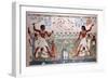 Ancient Egyptians Hunting Wildfowl with Throwing Sticks-null-Framed Giclee Print