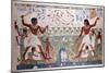 Ancient Egyptians Hunting Wildfowl with Throwing Sticks-null-Mounted Giclee Print