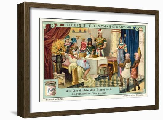 Ancient Egytian Beer Festival-null-Framed Giclee Print