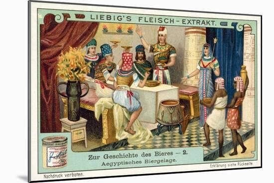 Ancient Egytian Beer Festival-null-Mounted Giclee Print
