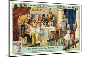 Ancient Egytian Beer Festival-null-Mounted Giclee Print