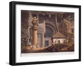 Ancient Excavations at Carli, 1824-Henry Salt-Framed Giclee Print