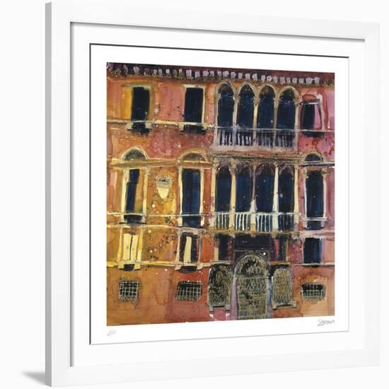 Ancient Facade, Venice-Susan Brown-Framed Collectable Print