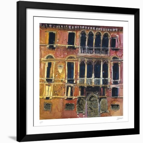 Ancient Facade, Venice-Susan Brown-Framed Collectable Print