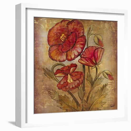 Ancient Floral II-Dysart-Framed Giclee Print