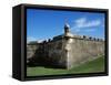 Ancient Fort, Old San Juan, Puerto Rico, West Indies, Central America-James Gritz-Framed Stretched Canvas