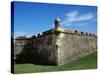 Ancient Fort, Old San Juan, Puerto Rico, West Indies, Central America-James Gritz-Stretched Canvas