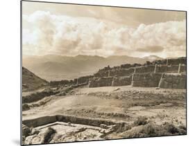 Ancient Fortress Ruins of Peru-null-Mounted Photographic Print