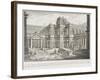 Ancient Forum Surrounded by Porticoes, c.1743-Giovanni Battista Piranesi-Framed Giclee Print