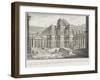 Ancient Forum Surrounded by Porticoes, c.1743-Giovanni Battista Piranesi-Framed Giclee Print