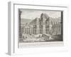 Ancient Forum Surrounded by Porticoes, c.1743-Giovanni Battista Piranesi-Framed Giclee Print