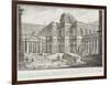 Ancient Forum Surrounded by Porticoes, c.1743-Giovanni Battista Piranesi-Framed Giclee Print