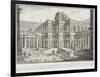 Ancient Forum Surrounded by Porticoes, c.1743-Giovanni Battista Piranesi-Framed Giclee Print