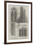 Ancient Fragments of the London Guildhall-null-Framed Giclee Print